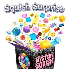 1Pc Sensory Squishy Blind Mystery Box, Random Cute Slow Rise Toy, Stress Relief