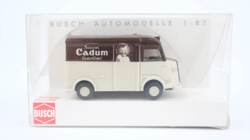 Busch H0 41953 Nostálgico Citroen H Furgoneta Cadum | Condition: Gebraucht