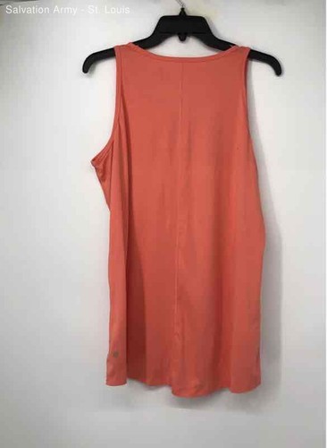Champion Womens Orange Sleeveless Scoop Neck Pullover Athletic Tank Top Size 2XL - Picture 2 of 6