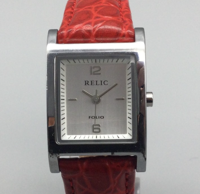Relic Red and Silver Watch s-l400.jpg main image 4