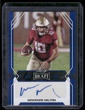 2022 Leaf Draft #BA-MM2 McKenzie Milton Autographs Blue