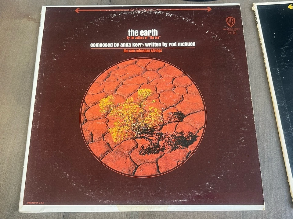 Anita Kerr & Rod McKuen The Earth LP WS-1705 1967 EX/VG San Sebastian Strings Foto 2 de 4