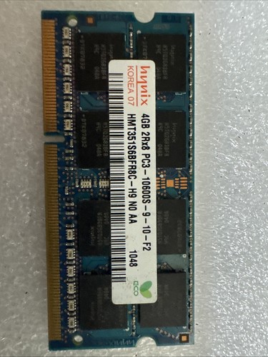 6GB (2+4GB) PC3-10600s Hynix Laptop Memory Ram - Picture 3 of 4