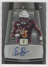 2020 Panini Obsidian Draft Picks Auto 25/99 Eno Benjamin #38 Auto 0fj9