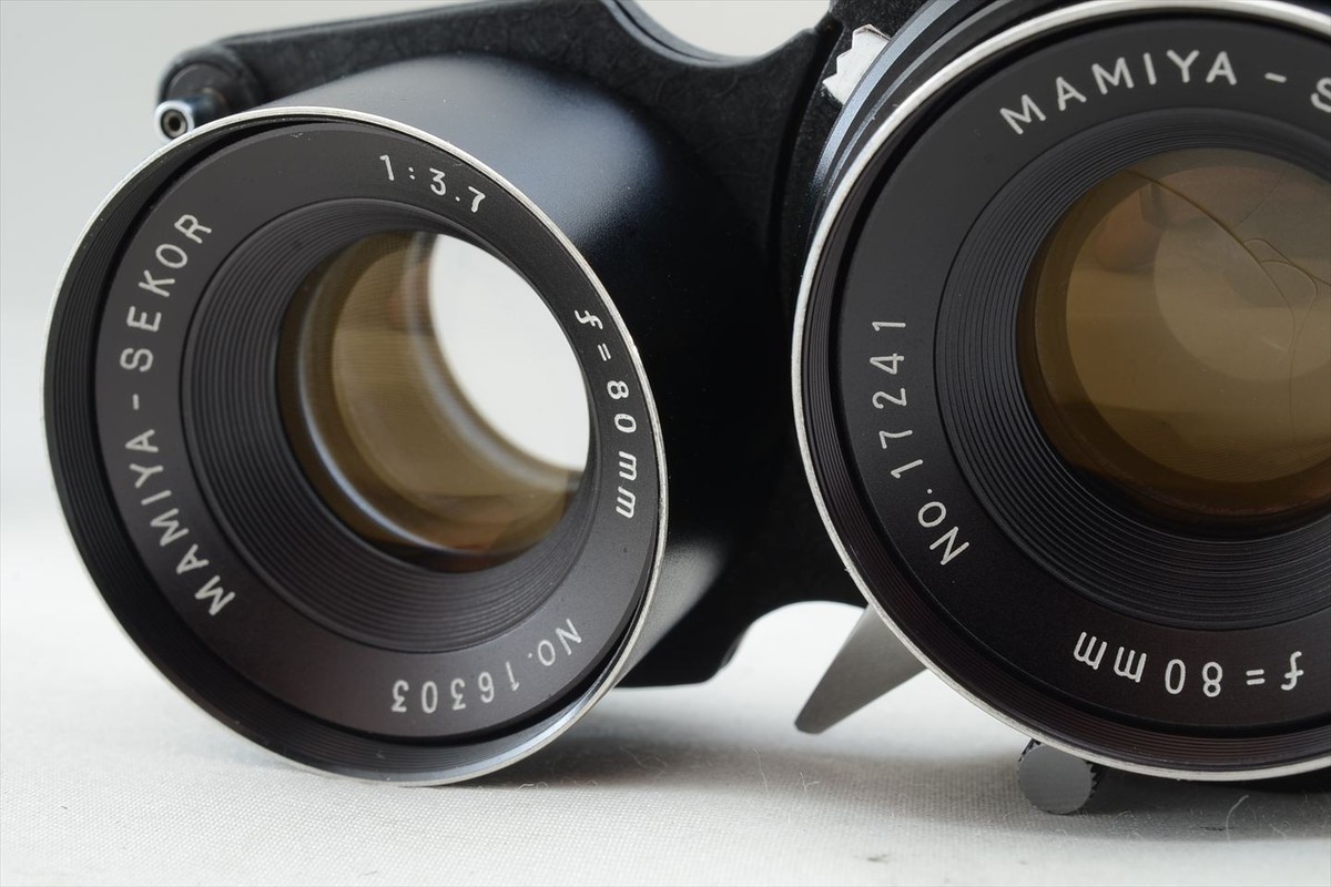 Mint] Mamiya C220 Pro TLR Film Camera w Mamiya Sekor 80mm f3