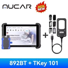 MUCAR 892BT Car Diagnostic Tool OBD2 Scanner 35 Service THINKCAR TKEY101 IMMO