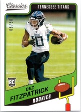 2021 Panini Classics #186 Dez Fitzpatrick Green Back #/50