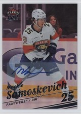 2025-26 Upper Deck Fleer Ultra Rainbow Foil Mackie Samoskevich #23 Auto 6o2
