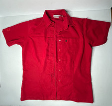 Burger King Embroidered Uniform Shirt Size M