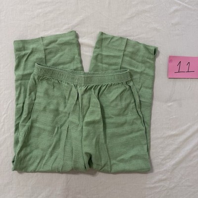 Southern Lady Green Elastic Waist Relaxed Fit Lounge Pants