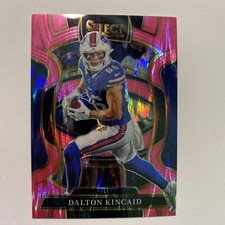 2025 Panini Select - Concourse Dalton Kincaid #85 Pink Shock Prizm