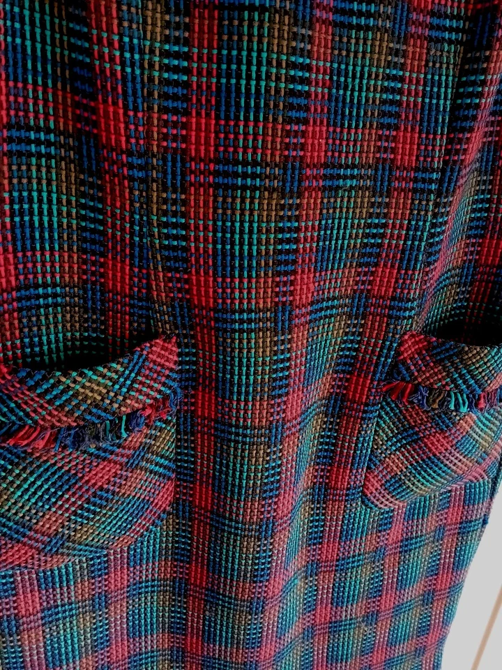 Vestido Boden Talla 12L Sin Mangas Cuadros Tweed Tartán Vestido Inteligente En muy buena condición  Foto 2 de 4