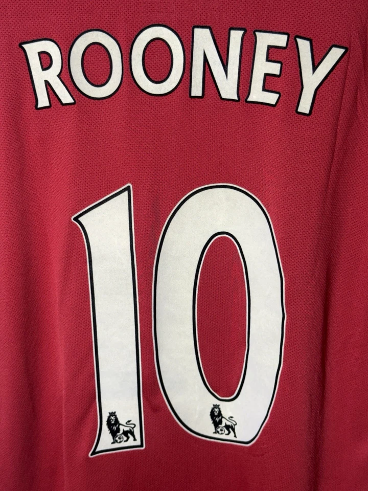 NIKE MANCHESTER UNITED 2011-2012 HOME ROONEY 10 JERSEY CAMISETA TRIKOT MAGLIA XL - Photo 3/4