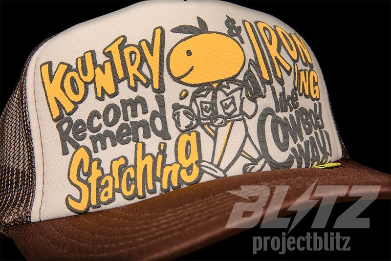 【KAPITAL】(LIMITED) KOUNTRY RACER TRUCK CAP BEIGE/BROWN KOUNTRY RACER TRUCK CAP BEIGE/BROWN | Bodega