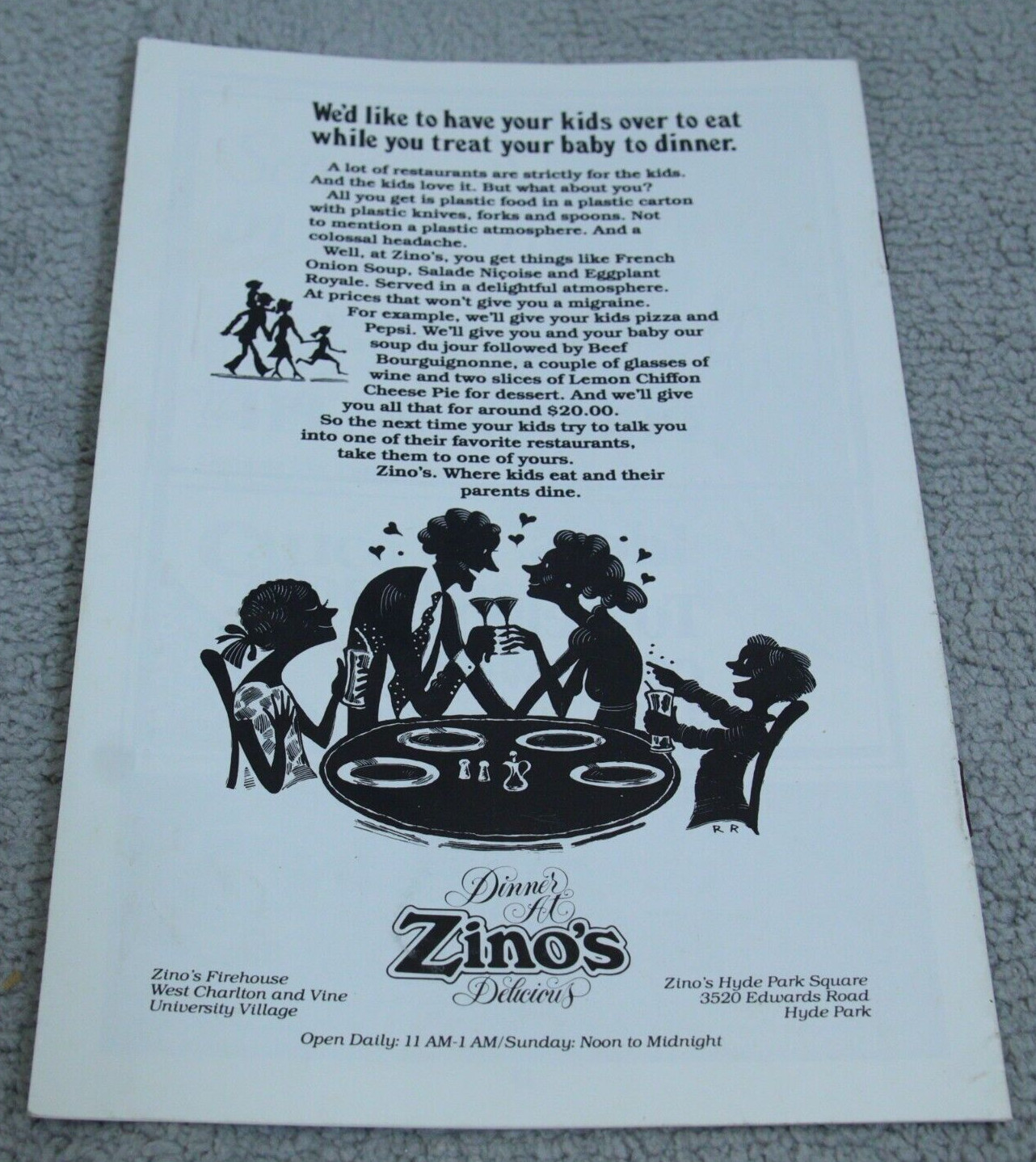 Sugar Babies Souvenir Program Eddie Bracken Taft Theatre Cincinnati 1982 Vintage