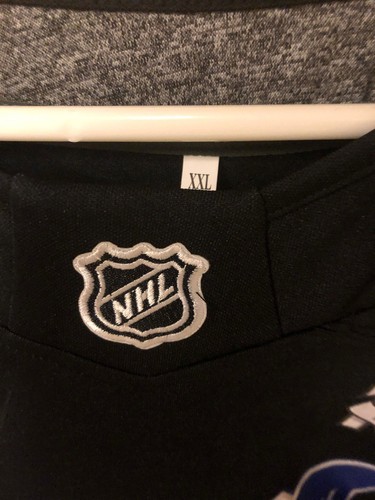 Mike Richter XL New York Rangers Black And White 100th NHL anniversary Jersey - Picture 6 of 8