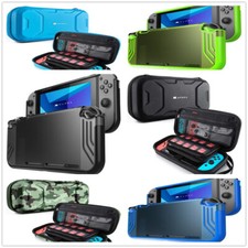Mumba Slim Fit Case For Nintendo Switch Clear Back Cover / Travel Carrying Case