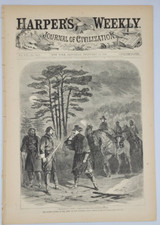 Harper's Weekly 2/14/1863  Battle of Murfreesboro Tennessee  / Stonewall Jackson