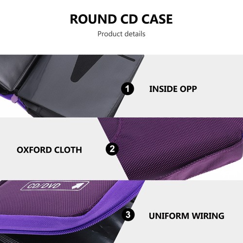 Practical Storage Car CD Box Shockproof DVD Bag Premium Organizer - Afbeelding 7 van 12