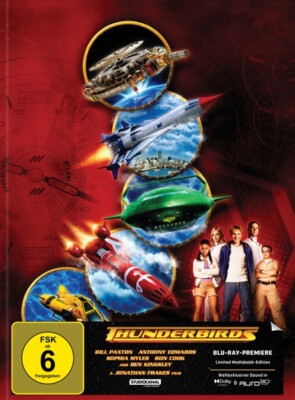 THUNDERBIRDS - 2 BLU-RAY-DISC-MEDIABOOK C  2 BLU-RAY NEU