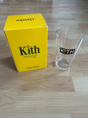 Kith Treats for Cheerios Logo Glass Ronnie Fieg