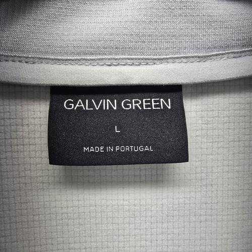 Galvin Green Jacket Mens Large White Gray Dane Insulating Golf Mid Layer - Picture 4 of 15