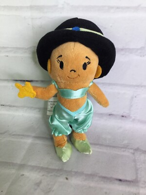 Just Play Disney Princess Jasmine Aladdin Stylized Mini 6in Bean Plush Doll