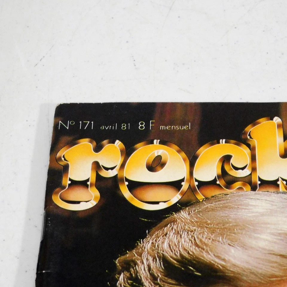 Rock and Folk Magazine David Bowie Cover April 1981 French Issue 171 - Image 2 of 4