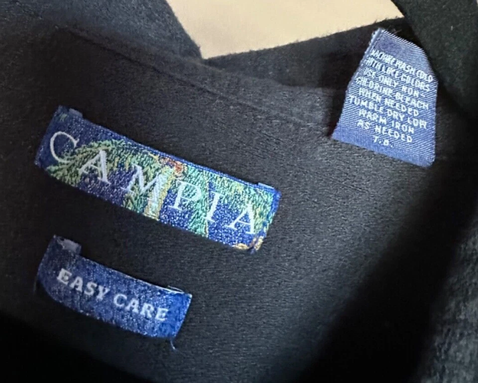 Campia Men's Button Front Short Sleeve w/Pocket Casual Shirt Size 2X - Image 4 of 4