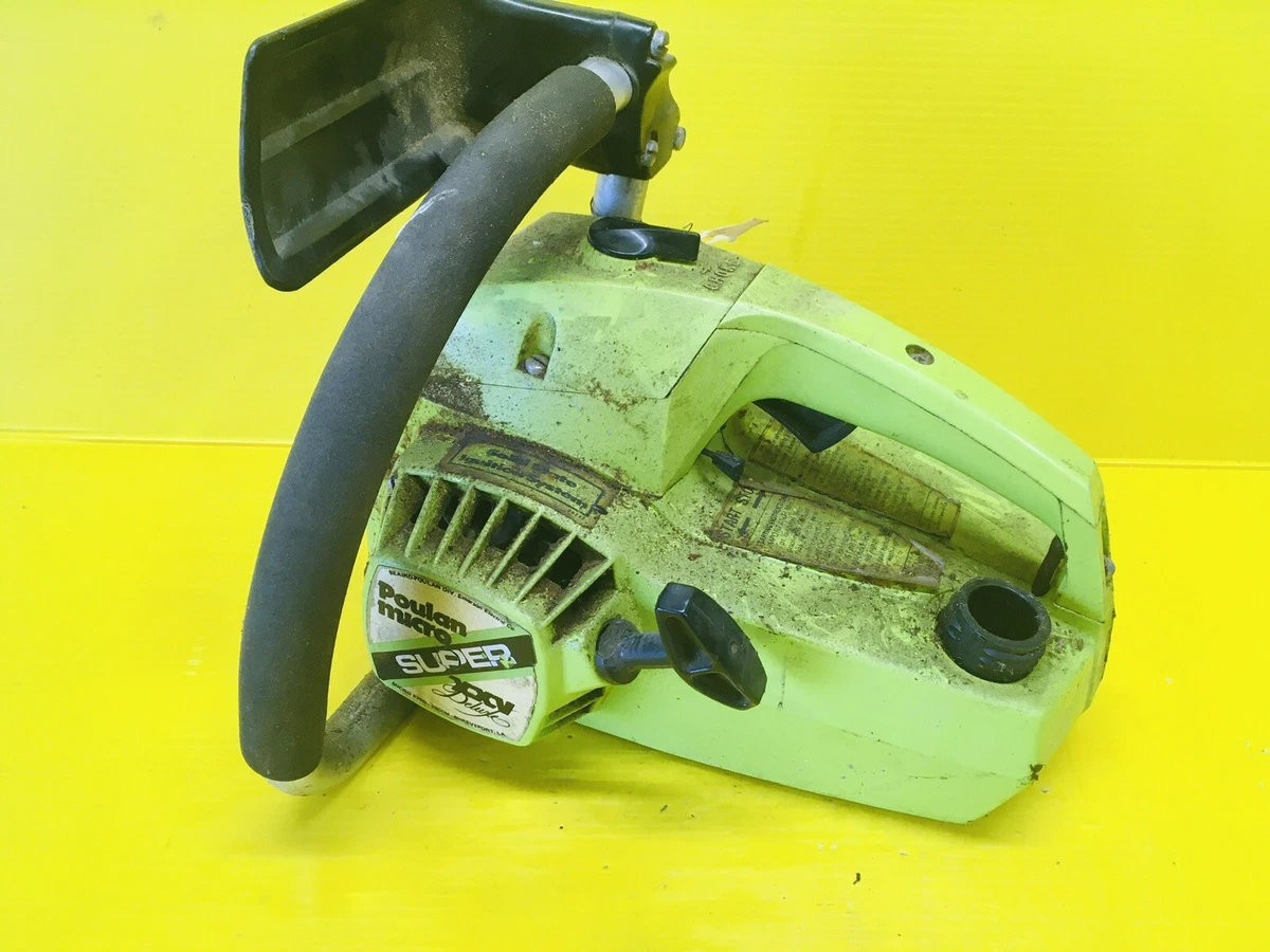 POULAN MICRO SUPER XXV DELUXE CHAINSAW POWERHEAD FREE SHIPPING