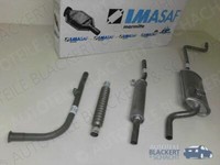 Auspuffset FüR Vw Polo+Coupe (86C) 1.0 29/33KW Bj.84-8/90|Abgasrohr+Flex+Msd+Esd