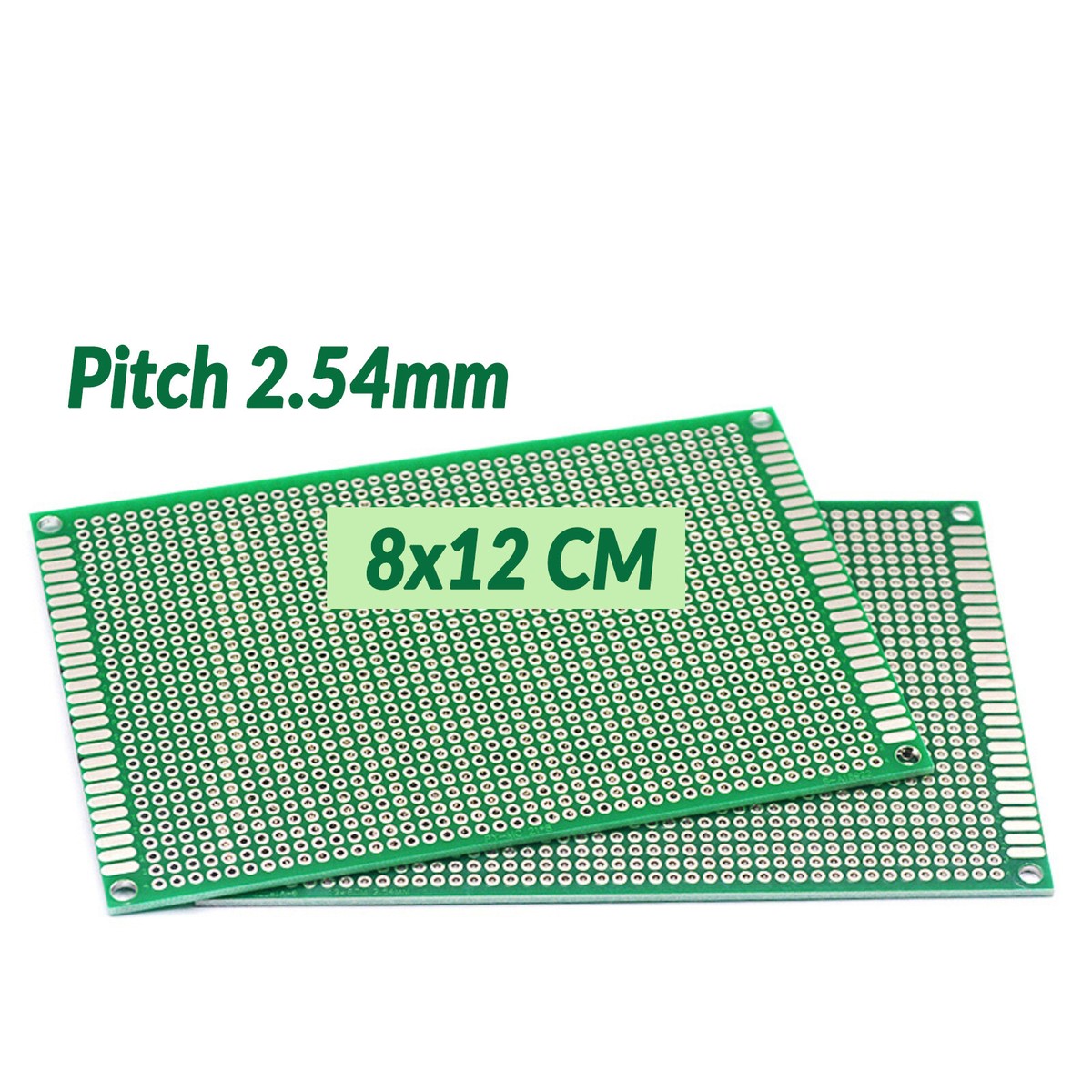Veroboard/Stripboard In Rame 95x127mm - Per Prototipi PCB, Confezione Da 4, Passo 2.54mm - Foto 5