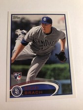 2012 Topps Brad Brach Padres RC 637