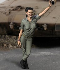 1/35 resin soldiers figures model kit Tank gi...