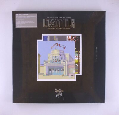 4x 12'' LP Vinyl Deluxe Box Led Zeppelin The Song Remains The Same - N1497