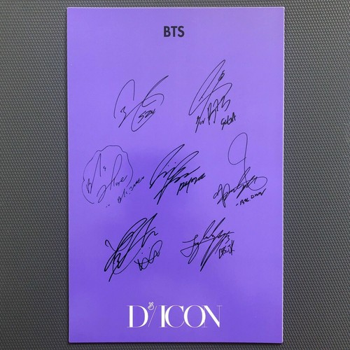 BTS DICON PHOTOCARD 101 CUSTOM BOOK BEHIND BTS since 2018-2021 in USA - Picture 27 of 30
