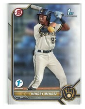 2022 Bowman 1st Edition Hendry Mendez #BPPF-88