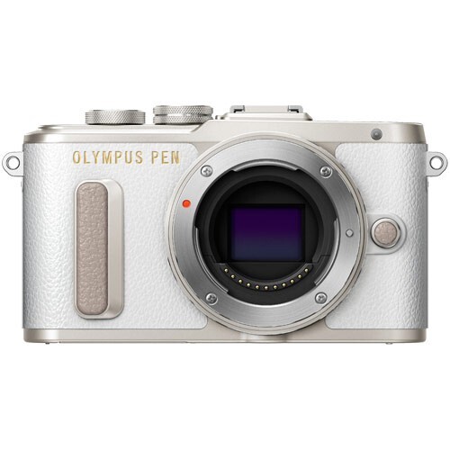 OLYMPUS Mirrorless SLR E-PL8 Body White - Afbeelding 1 van 1