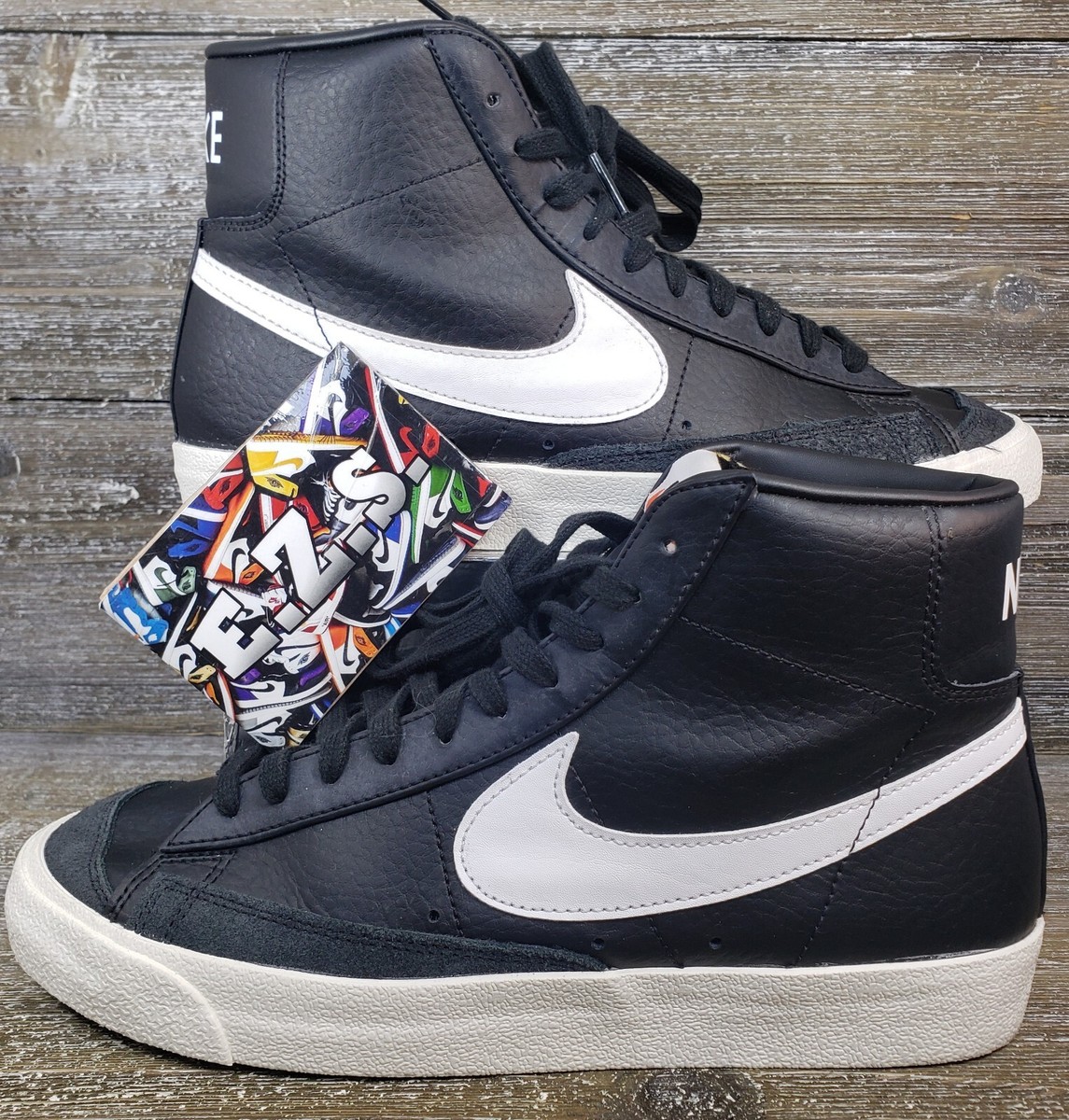 nike blazer mid premium vintage black