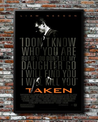 Taken 2008 Movie Poster 24''x36'' Glossy Unframed 0864