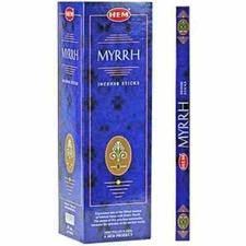 HEM 8 Stick tubes - Box of 25 tubes Incense Pack - Myrrh