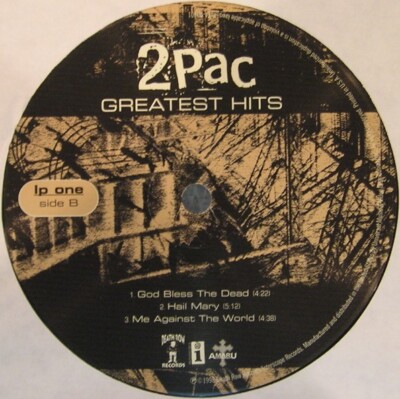 US Original 2Pac - Greatest Hits Vinyl 4LP INT4-90301 1998