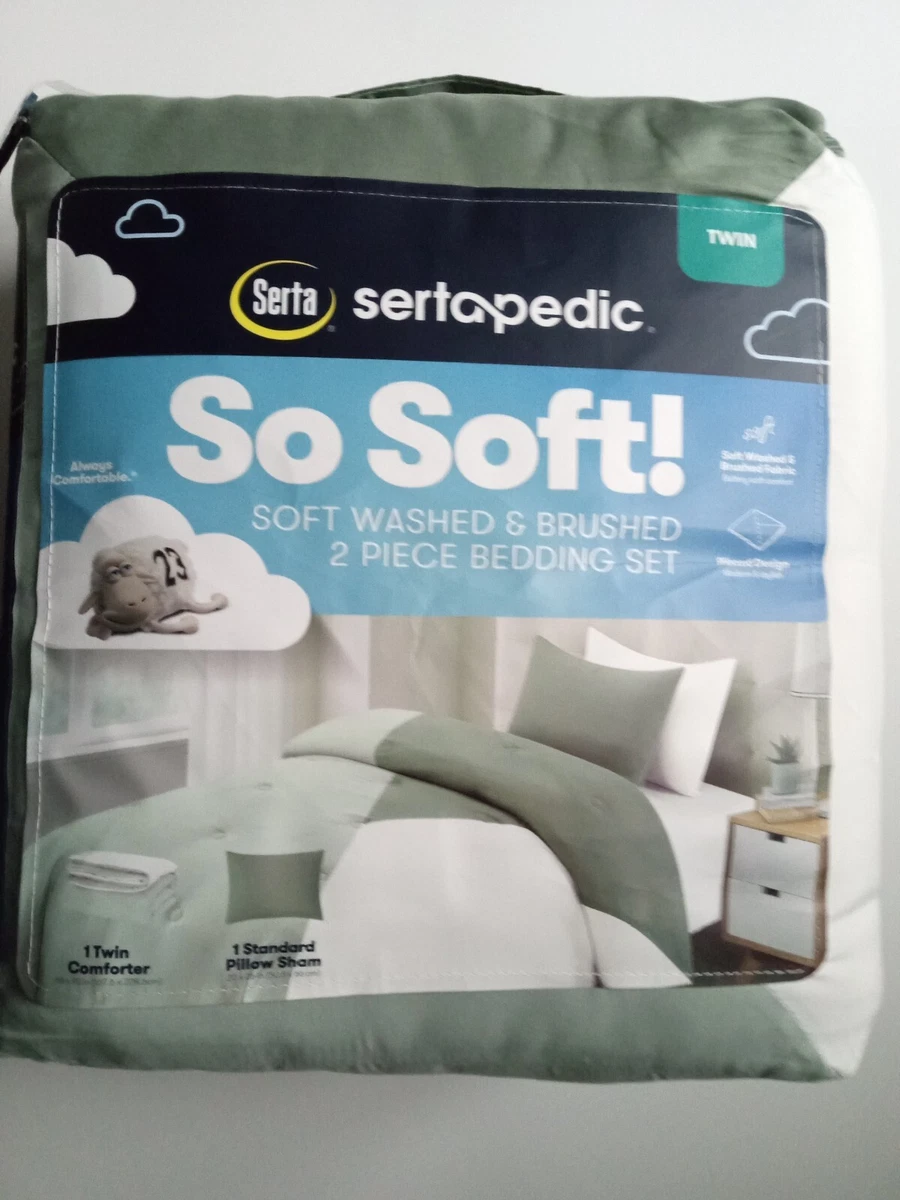 Serta 2 in 1 reversible clearance pillow