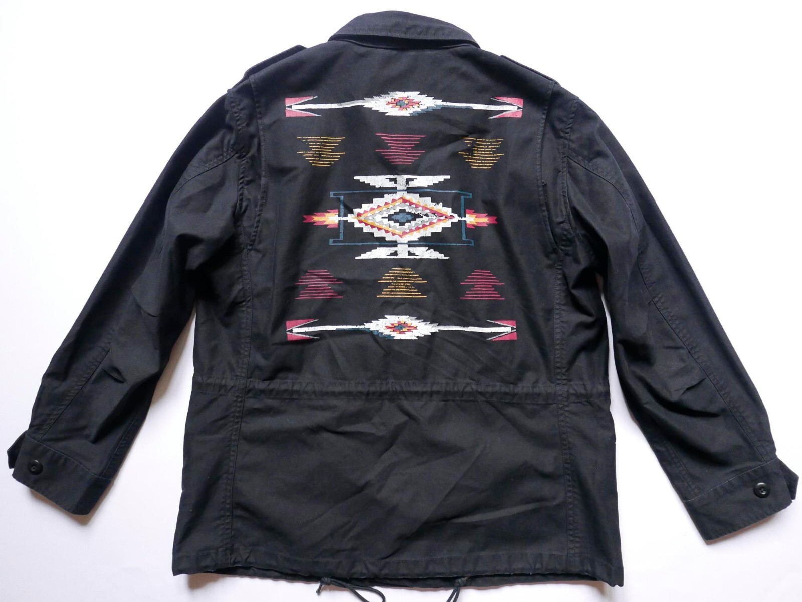 Polo Ralph Lauren Jacket Military Aztec Black Southwe… Gem