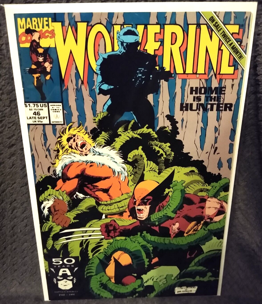 Promo Book Marvel Comics　#WOLVERINE WOLVERINE #46 NM 1991 Marvel Comics - Marc Silvestri art