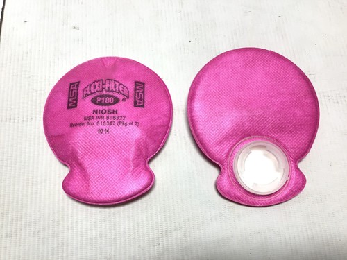 MSA Disk Flexi-Filter 818342 P100 Pk2 (Lot of 14)