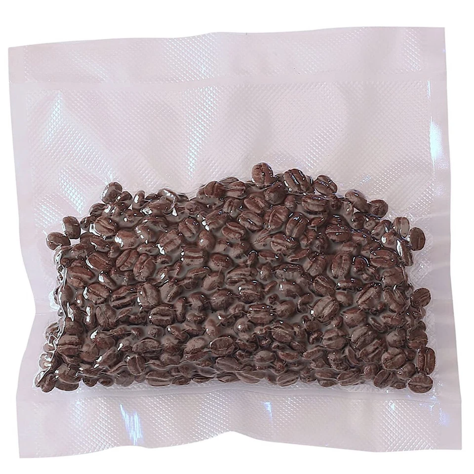 4 rollos - bolsas selladoras al vacío de alimentos 8"x50' + 11"x50' bolsa de sellado de almacenamiento para ahorrador de vacío Foto 3 de 4