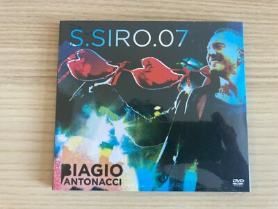 Biagio Antonacci _ S. Siro 07 _ DVD digipak _ 2009 Editoriale SIGILLATO