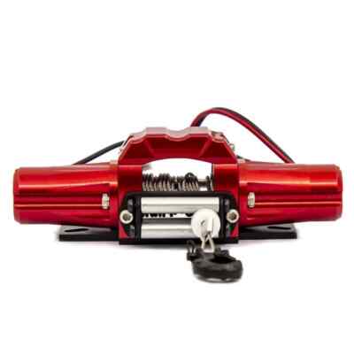Electric Climbing Car Simulation Metal Dual-motor Winch Model Accessories