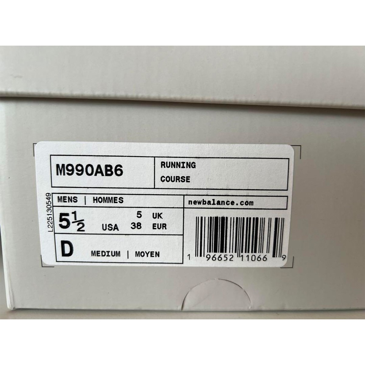 NEW BALANCE ACTION BRONSON 990V6 BAKLAVA M990AB6 JP23.5 US5 NEW BALANCE ACTION BRONSON 990V6 BAKLAVA M990AB6 JP23.5 US5